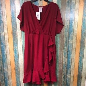 Love Squared Ruffle Dress